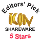 Icon Shareware Editor's Pick